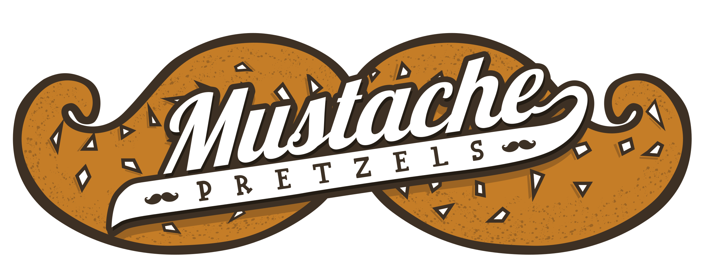 Mustache Pretzels